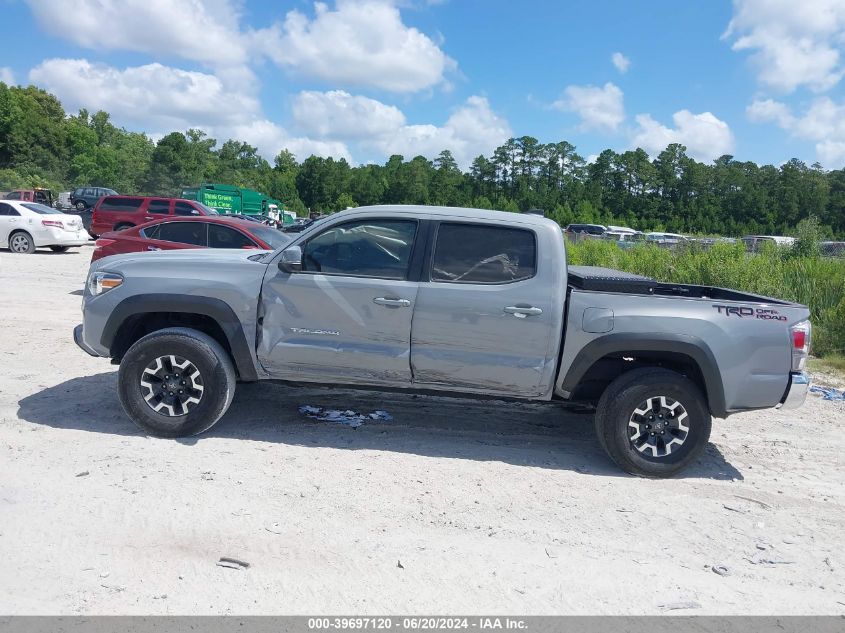 2021 Toyota Tacoma Double Cab/Sr5/Trd Sport/ VIN: 3TYAZ5CN0MT002756 Lot: 39697120
