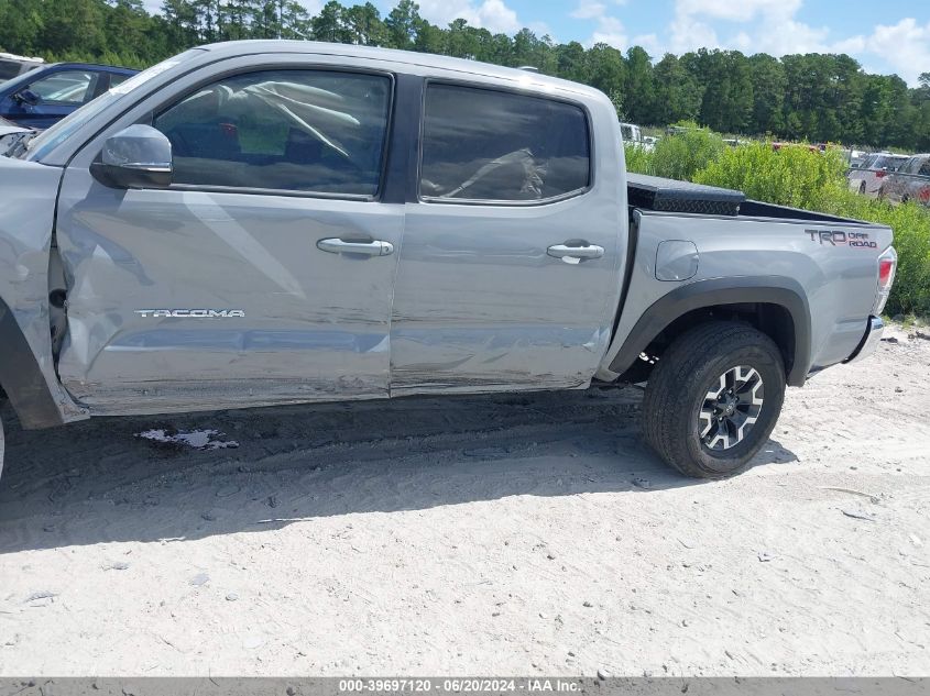 2021 Toyota Tacoma Double Cab/Sr5/Trd Sport/ VIN: 3TYAZ5CN0MT002756 Lot: 39697120