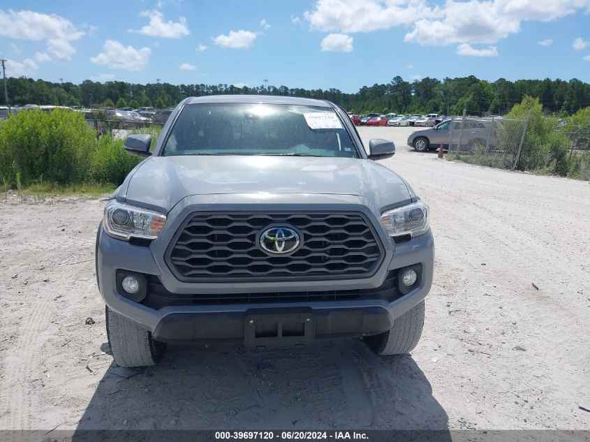2021 Toyota Tacoma Double Cab/Sr5/Trd Sport/ VIN: 3TYAZ5CN0MT002756 Lot: 39697120