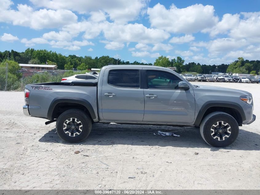 2021 Toyota Tacoma Double Cab/Sr5/Trd Sport/ VIN: 3TYAZ5CN0MT002756 Lot: 39697120