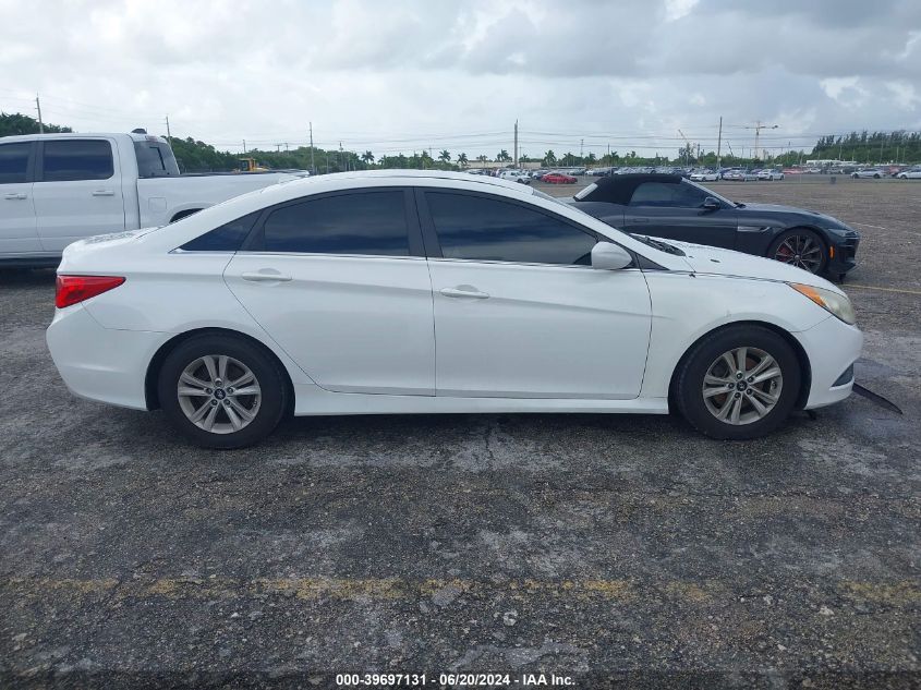 2014 Hyundai Sonata Gls VIN: 5NPEB4AC7EH838391 Lot: 39697131