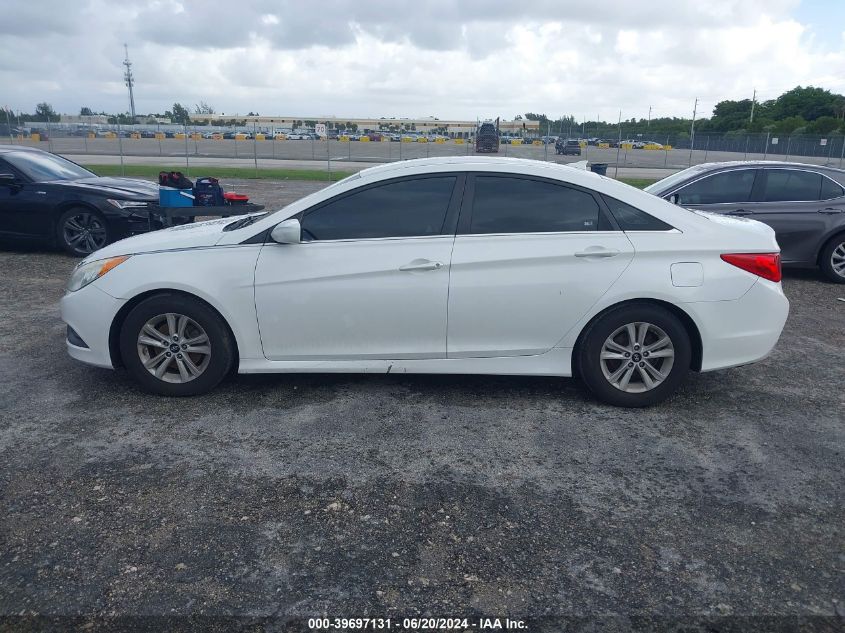 5NPEB4AC7EH838391 2014 Hyundai Sonata Gls