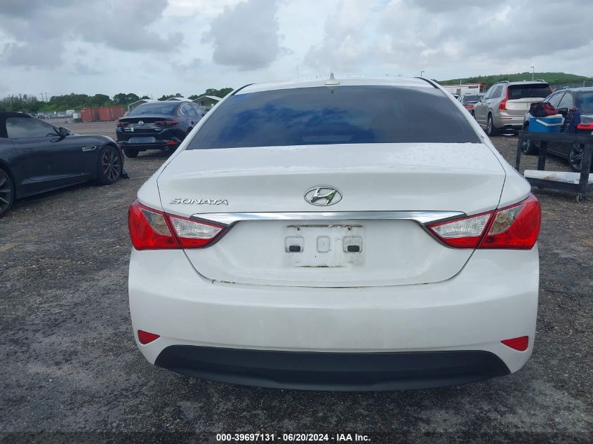 2014 Hyundai Sonata Gls VIN: 5NPEB4AC7EH838391 Lot: 39697131