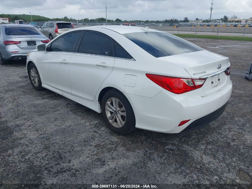 2014 Hyundai Sonata Gls VIN: 5NPEB4AC7EH838391 Lot: 39697131