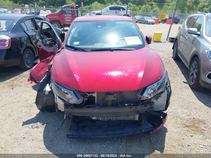 JN1BJ1AW0NW475203 2022 Nissan Rogue Sport S Awd Xtronic Cvt