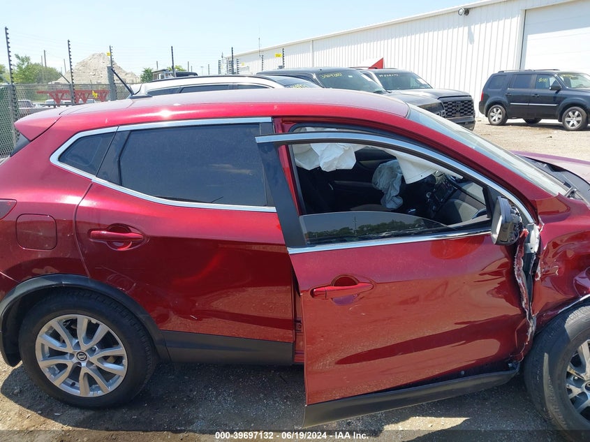 JN1BJ1AW0NW475203 2022 Nissan Rogue Sport S Awd Xtronic Cvt