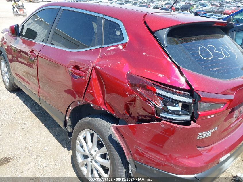 JN1BJ1AW0NW475203 2022 Nissan Rogue Sport S Awd Xtronic Cvt