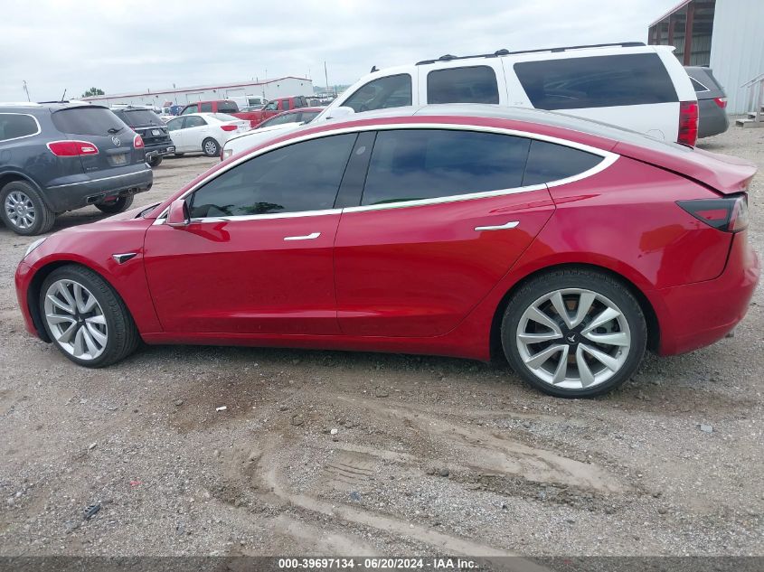 2019 Tesla Model 3 VIN: 5YJ3E1EBXKF193857 Lot: 39697134