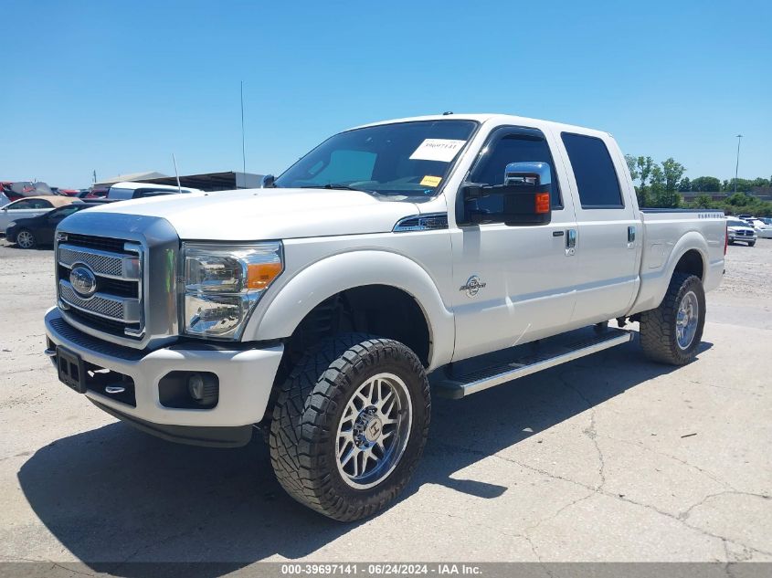 2013 Ford F-250 Lariat VIN: 1FT7W2BT1DEB71803 Lot: 39697141