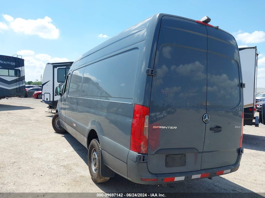 2019 Mercedes-Benz Sprinter 2500 High Roof V6 VIN: WD4PF1CD7KT006645 Lot: 39697142