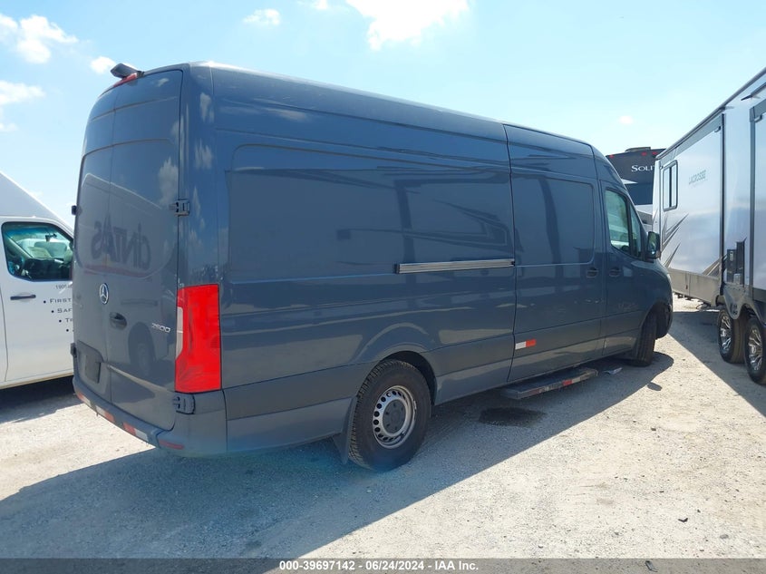 2019 Mercedes-Benz Sprinter 2500 High Roof V6 VIN: WD4PF1CD7KT006645 Lot: 39697142