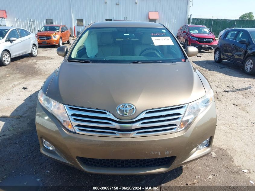 2009 Toyota Venza VIN: 4T3ZK11A39U008102 Lot: 39697158