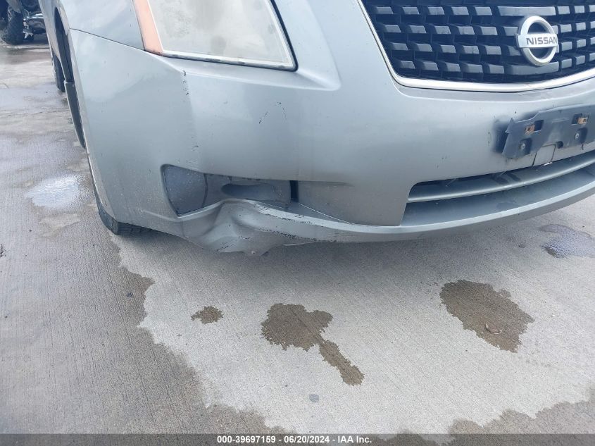 2008 Nissan Sentra 2.0 VIN: 3N1AB61E68L631929 Lot: 39697159