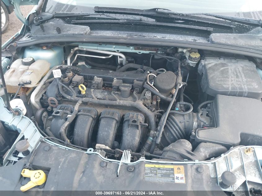 2012 Ford Focus Se VIN: 1FAHP3F25CL345607 Lot: 39697163