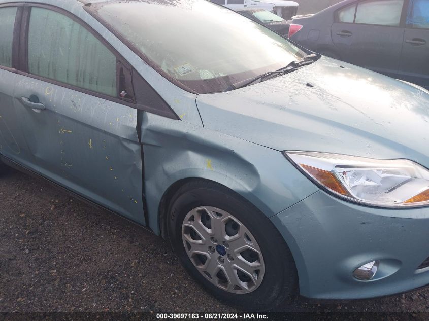 2012 Ford Focus Se VIN: 1FAHP3F25CL345607 Lot: 39697163