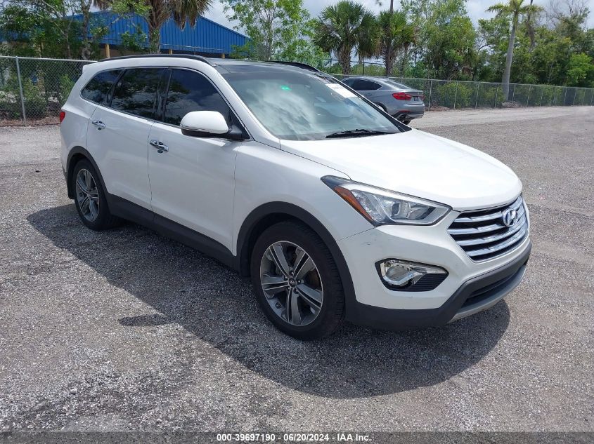 2015 Hyundai Santa Fe Limited VIN: KM8SR4HF4FU128673 Lot: 39697190