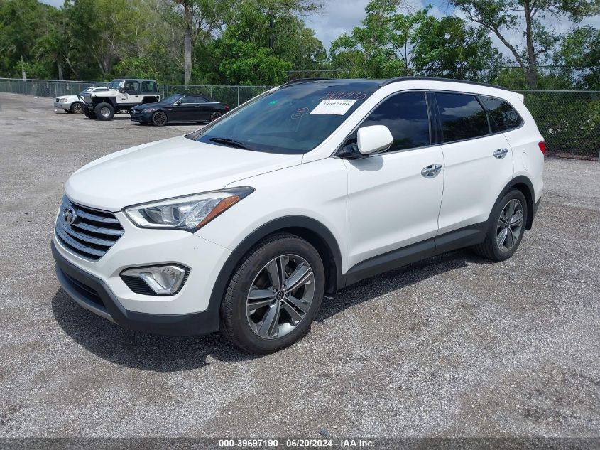 2015 Hyundai Santa Fe Limited VIN: KM8SR4HF4FU128673 Lot: 39697190