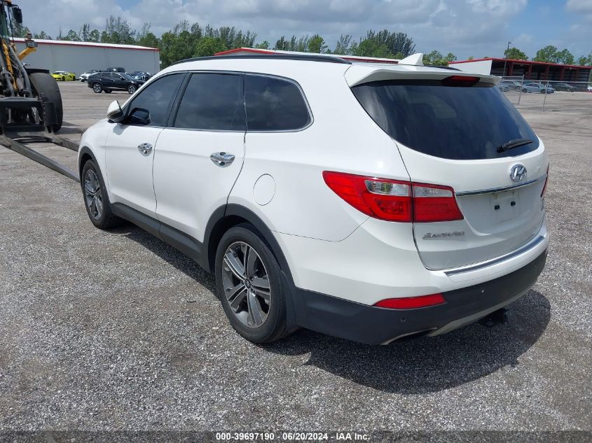 2015 Hyundai Santa Fe Limited VIN: KM8SR4HF4FU128673 Lot: 39697190