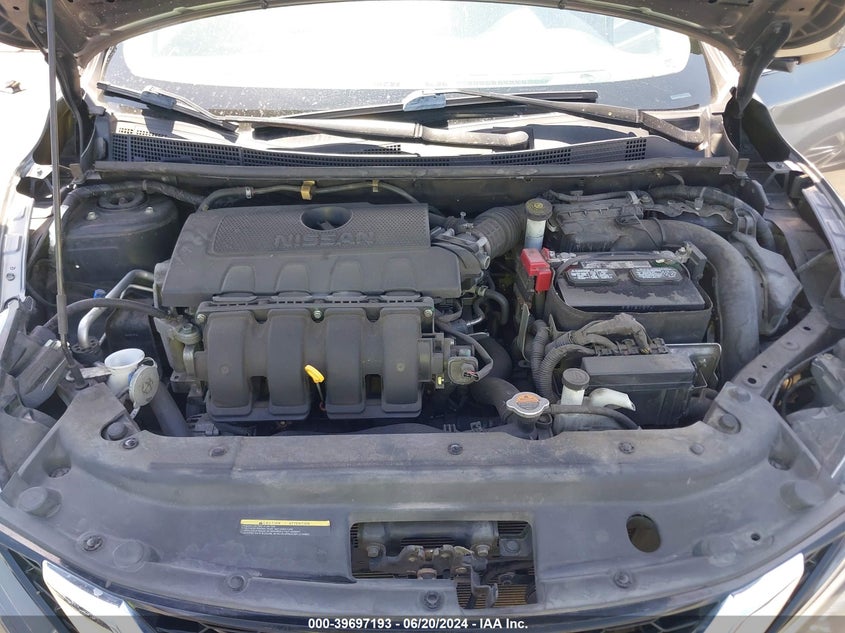 2017 Nissan Sentra Sv VIN: 3N1AB7AP3HL657105 Lot: 39697193