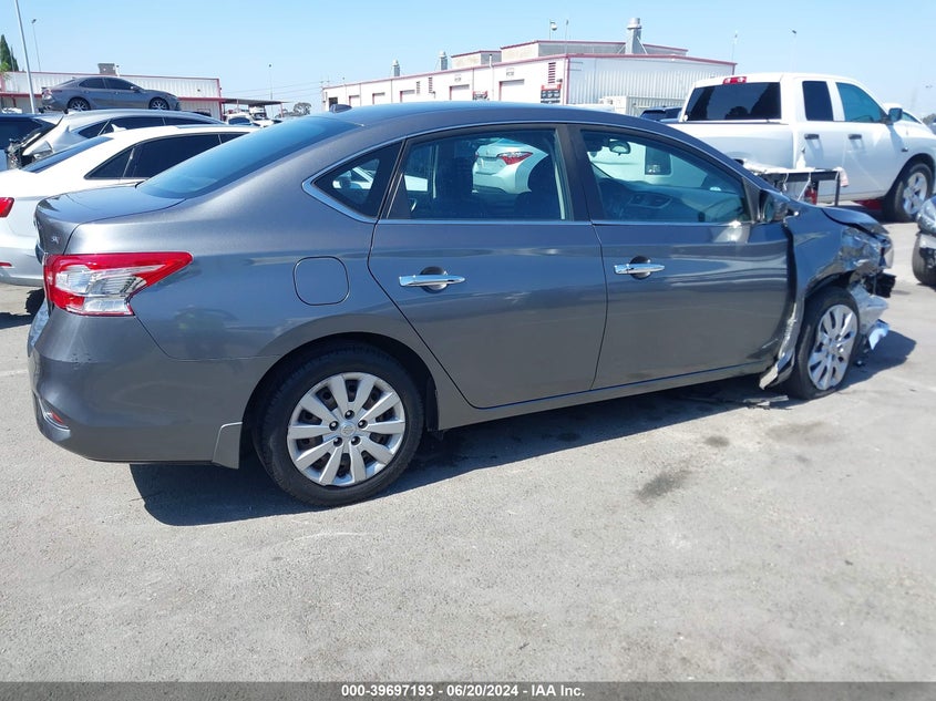 2017 Nissan Sentra Sv VIN: 3N1AB7AP3HL657105 Lot: 39697193