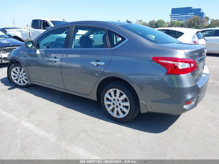 2017 Nissan Sentra Sv VIN: 3N1AB7AP3HL657105 Lot: 39697193
