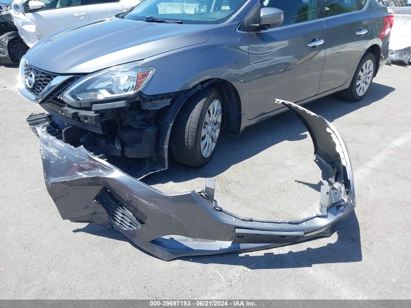 2017 Nissan Sentra Sv VIN: 3N1AB7AP3HL657105 Lot: 39697193