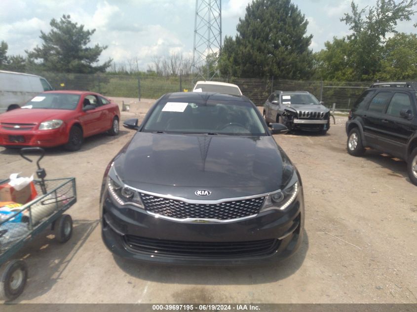 2016 Kia Optima Ex VIN: 5XXGU4L31GG010867 Lot: 39697195
