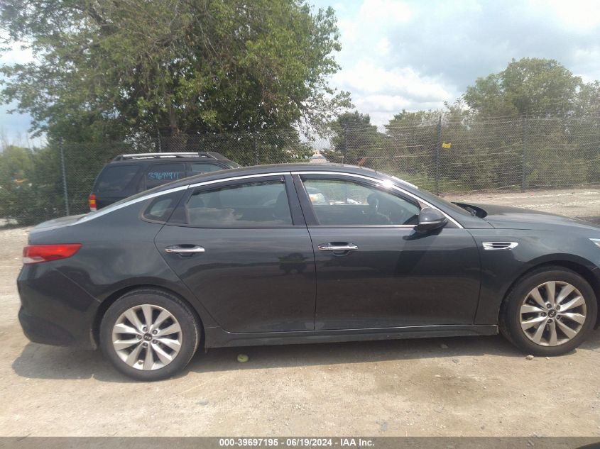 2016 Kia Optima Ex VIN: 5XXGU4L31GG010867 Lot: 39697195