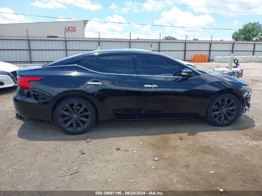 2017 Nissan Maxima 3.5 Sr VIN: 1N4AA6AP1HC360605 Lot: 39697196