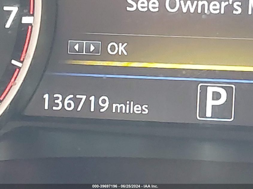 2017 Nissan Maxima 3.5 Sr VIN: 1N4AA6AP1HC360605 Lot: 39697196