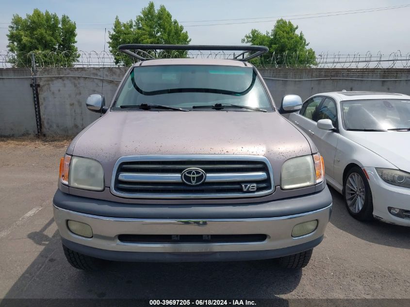 2002 Toyota Tundra Sr5 V8 VIN: 5TBRT341X2S303282 Lot: 39697205