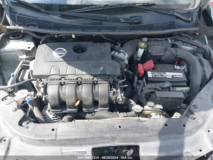 2014 Nissan Sentra S/Sv/Sr/Sl VIN: 3N1AB7AP6EY340952 Lot: 39697214