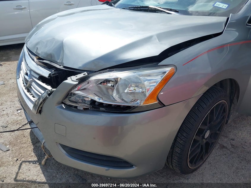 2014 Nissan Sentra S/Sv/Sr/Sl VIN: 3N1AB7AP6EY340952 Lot: 39697214