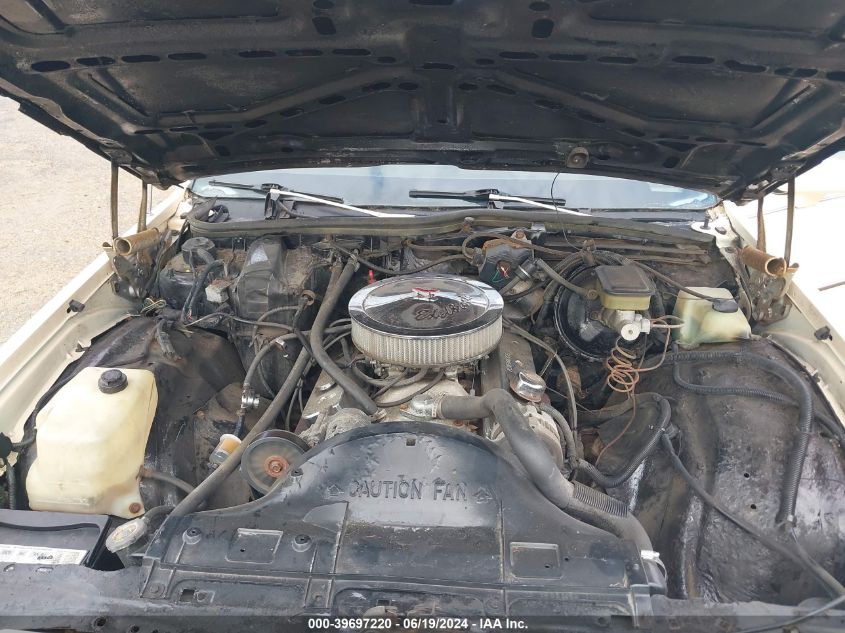 1989 Chevrolet Caprice Classic Brougham VIN: 1G1BU51E8KR114291 Lot: 39697220