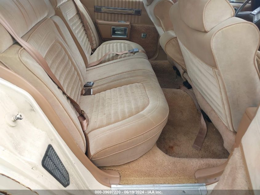 1989 Chevrolet Caprice Classic Brougham VIN: 1G1BU51E8KR114291 Lot: 39697220