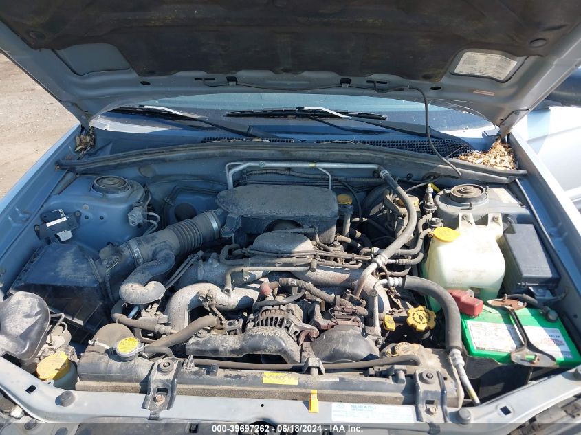 2005 Subaru Forester 2.5X VIN: JF1SG63645G747466 Lot: 39697262