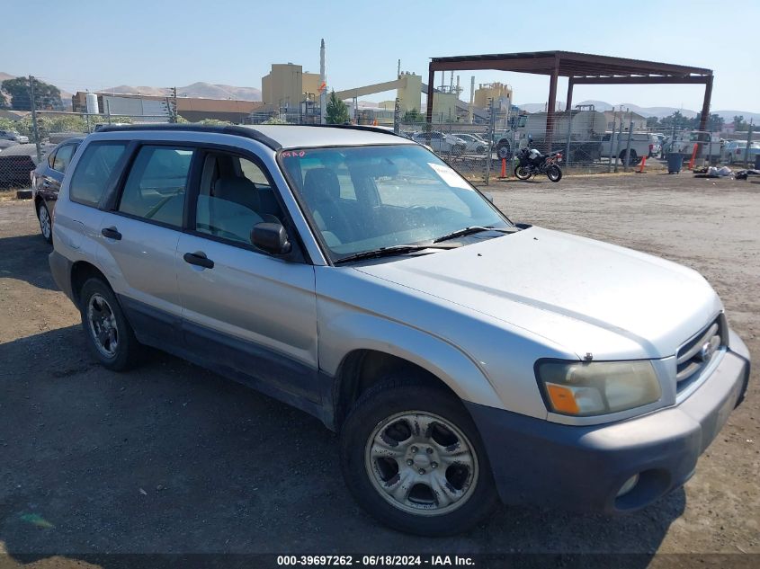 2005 Subaru Forester 2.5X VIN: JF1SG63645G747466 Lot: 39697262