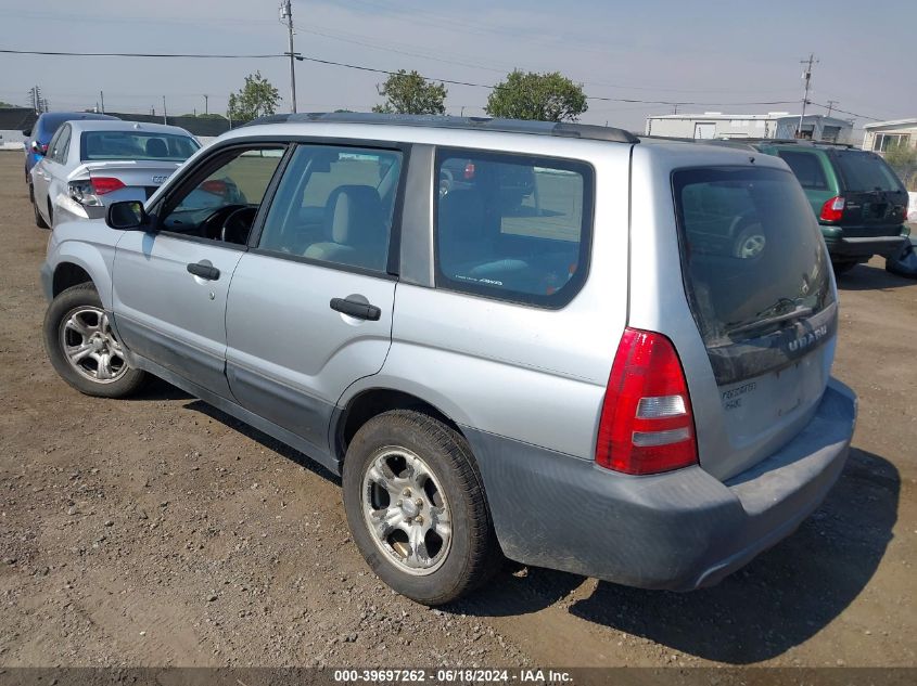 2005 Subaru Forester 2.5X VIN: JF1SG63645G747466 Lot: 39697262