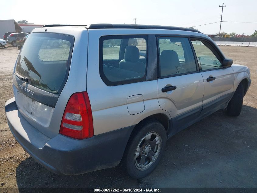 2005 Subaru Forester 2.5X VIN: JF1SG63645G747466 Lot: 39697262