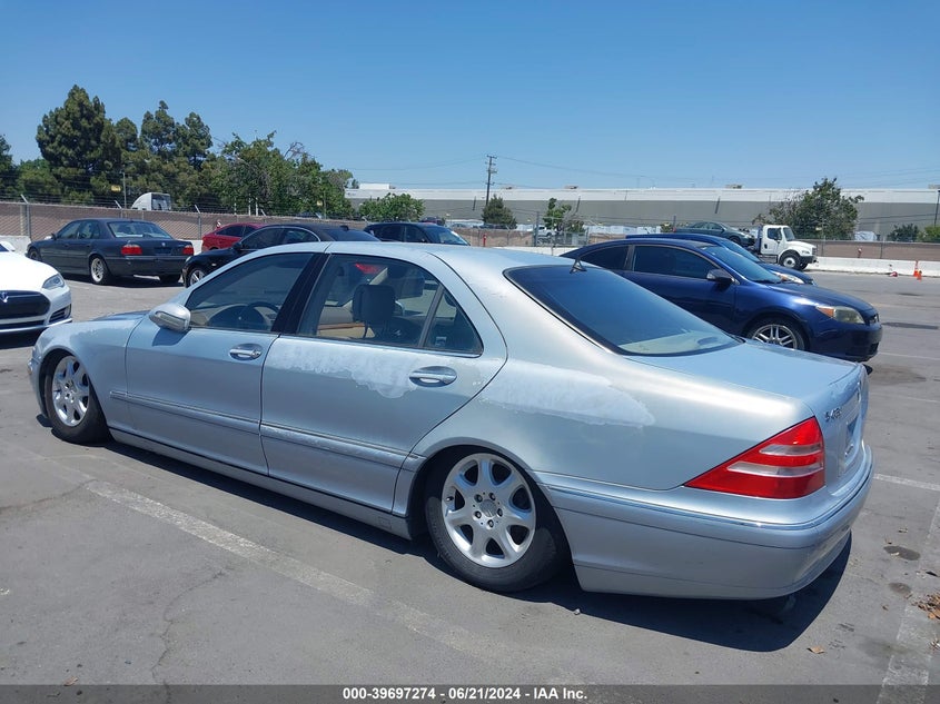2001 Mercedes-Benz S 430 VIN: WDBNG70J21A212847 Lot: 39697274