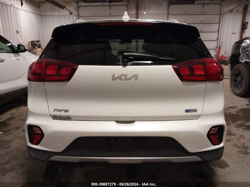 2022 Kia Niro Lxs VIN: KNDCB3LC1N5541874 Lot: 39697279