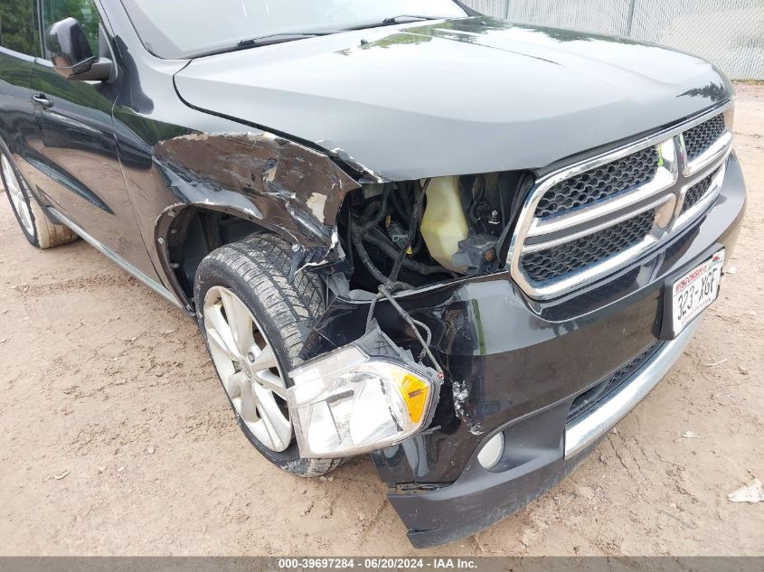 2012 Dodge Durango Crew VIN: 1C4RDJDG0CC301475 Lot: 39697284