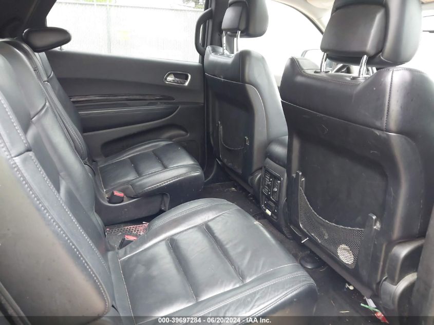 2012 Dodge Durango Crew VIN: 1C4RDJDG0CC301475 Lot: 39697284