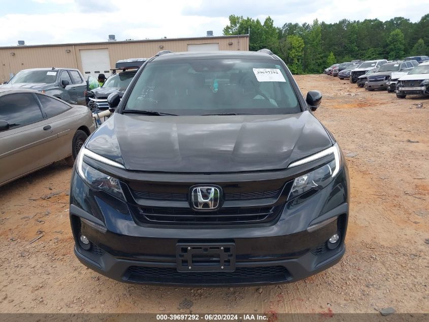 2022 Honda Pilot 2Wd Special Edition VIN: 5FNYF5H22NB033045 Lot: 39697292