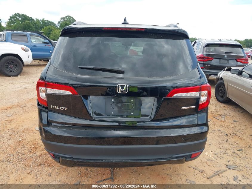 2022 Honda Pilot 2Wd Special Edition VIN: 5FNYF5H22NB033045 Lot: 39697292