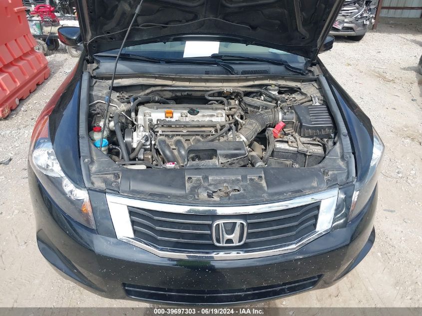 2010 Honda Accord 2.4 Ex-L VIN: 1HGCP2F87AA013424 Lot: 39697303