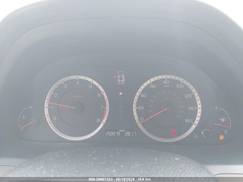 2010 Honda Accord 2.4 Ex-L VIN: 1HGCP2F87AA013424 Lot: 39697303