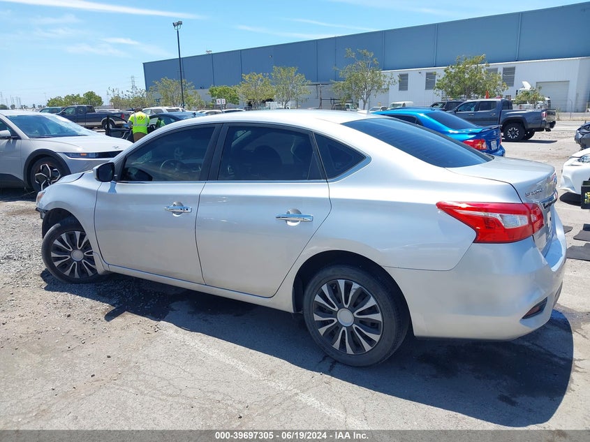 2016 Nissan Sentra Sv VIN: 3N1AB7AP4GY237452 Lot: 39697305