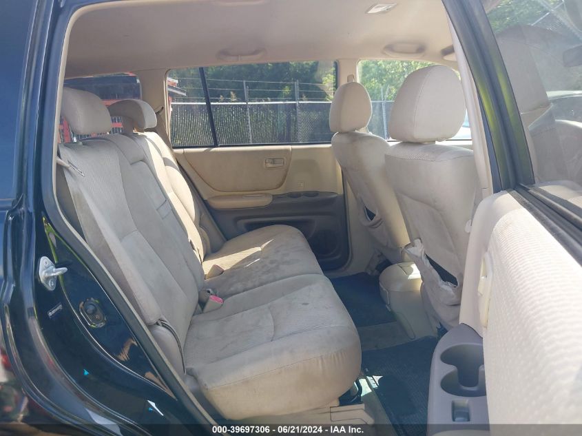 2004 Toyota Highlander V6 VIN: JTEEP21A140023356 Lot: 39697306