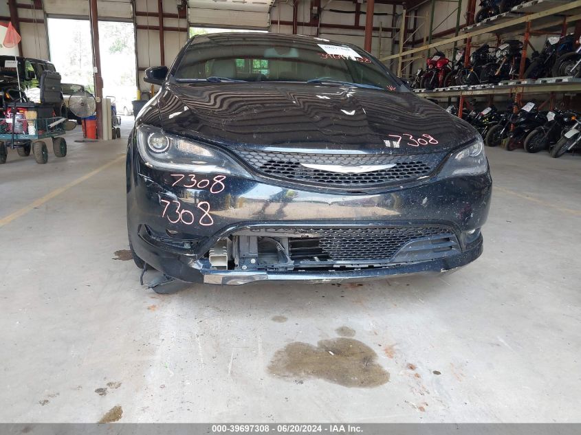 2015 Chrysler 200 S VIN: 1C3CCCBB3FN566125 Lot: 39697308